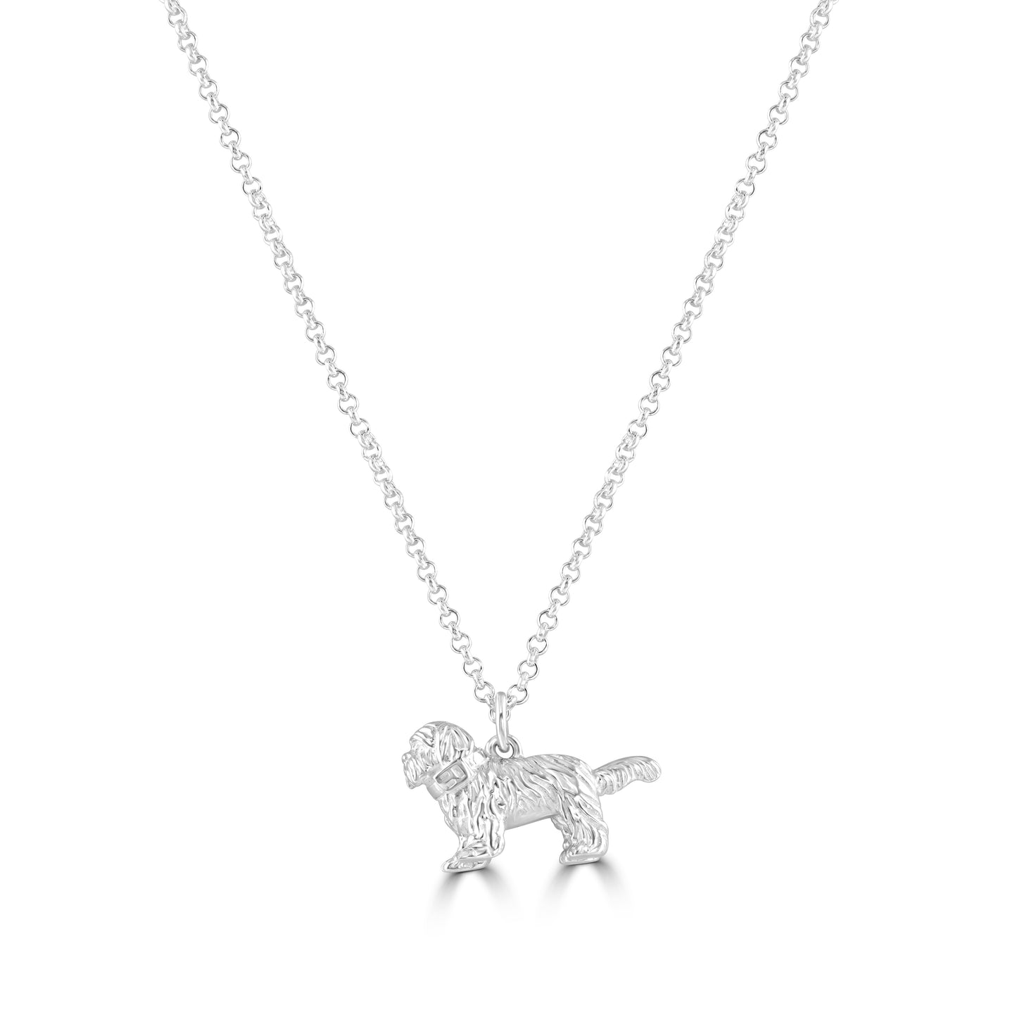 Shih Tzu Silver Necklace - Personalised