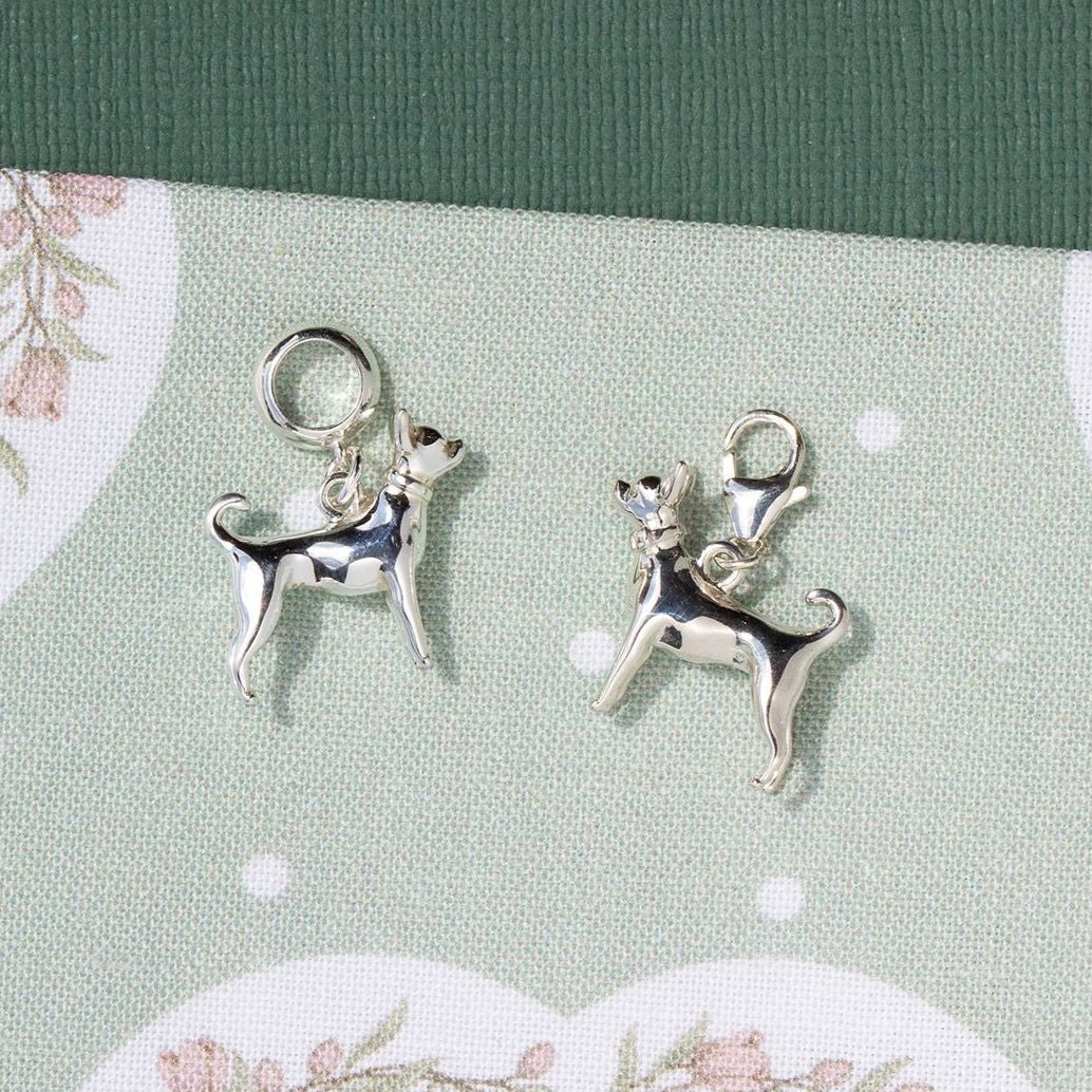 Chihuahua Silver Charm - MYLEE London