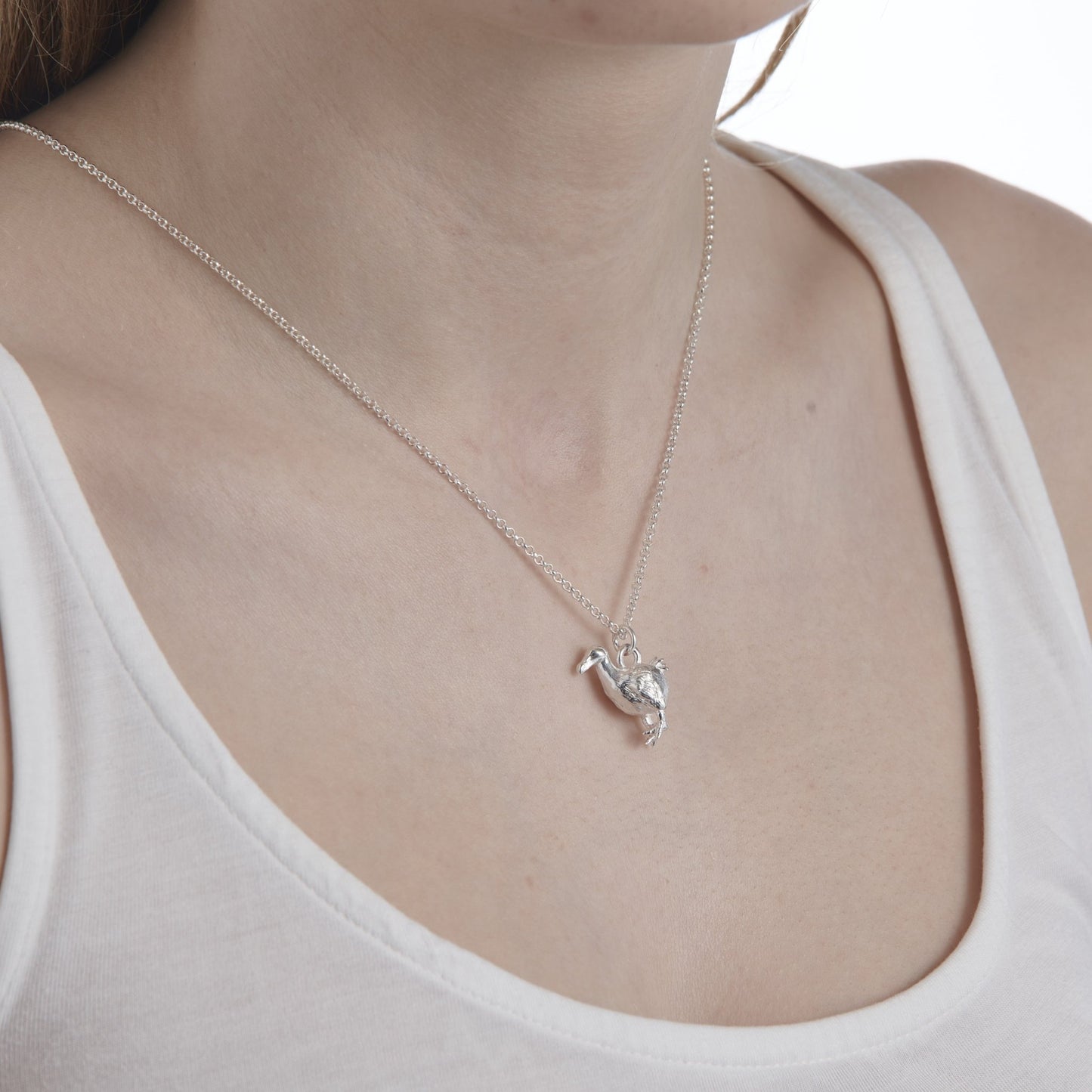 Dodo Silver Necklace - Personalised - MYLEE London