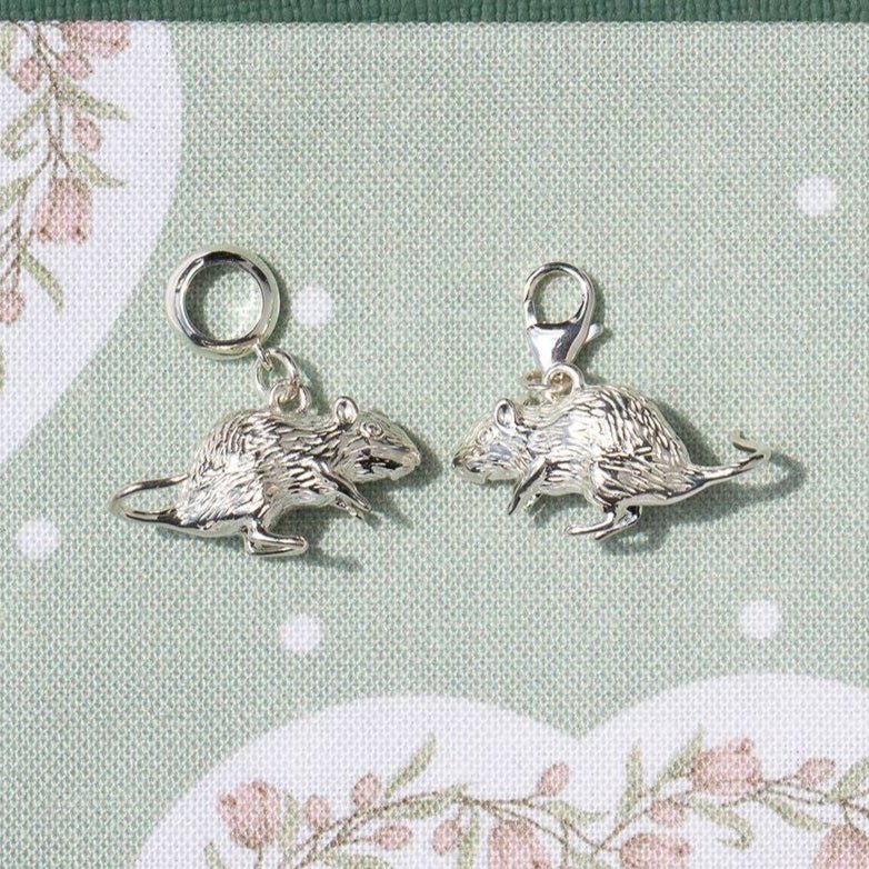 Gerbil Silver Charm - MYLEE London