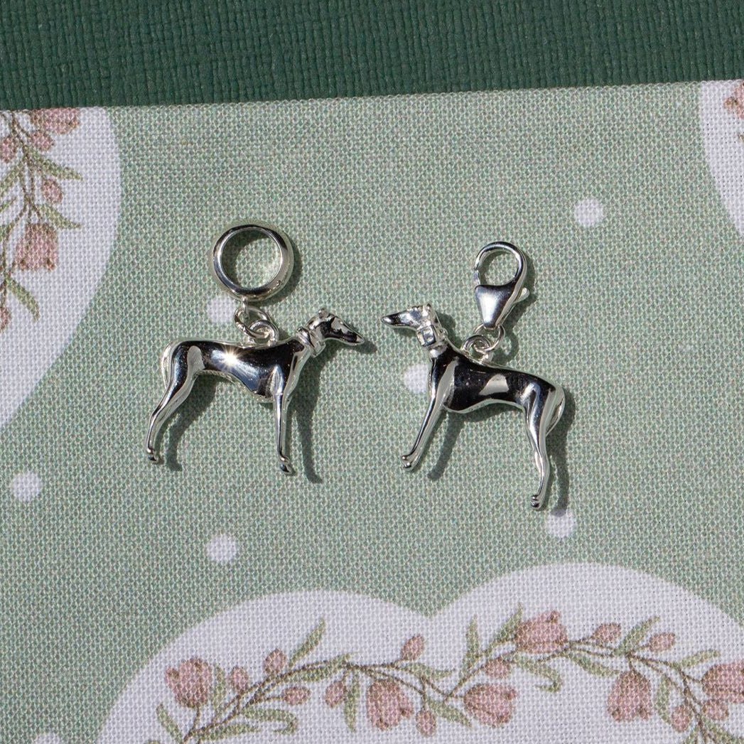 Greyhound Silver Charm - MYLEE London