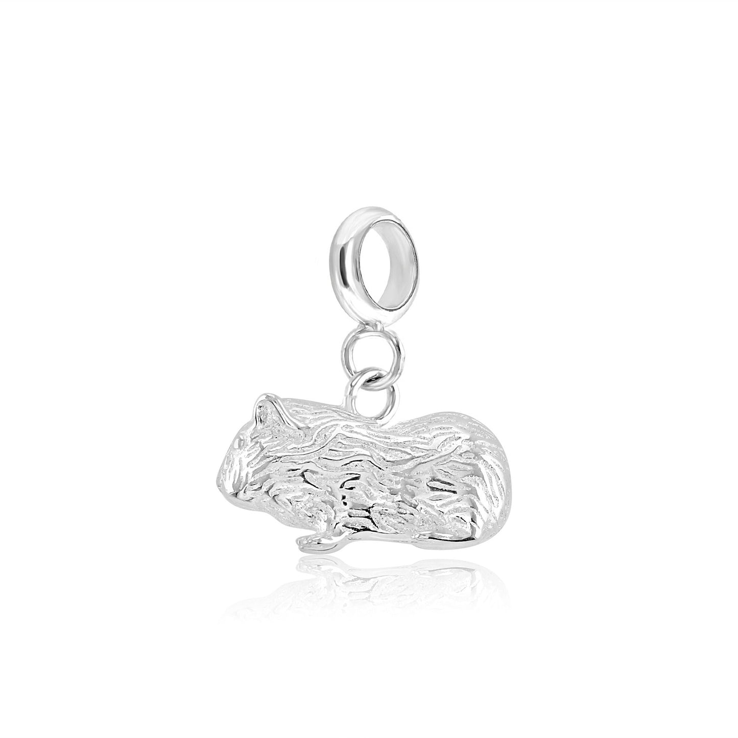 Guinea Pig Silver Charm - MYLEE London