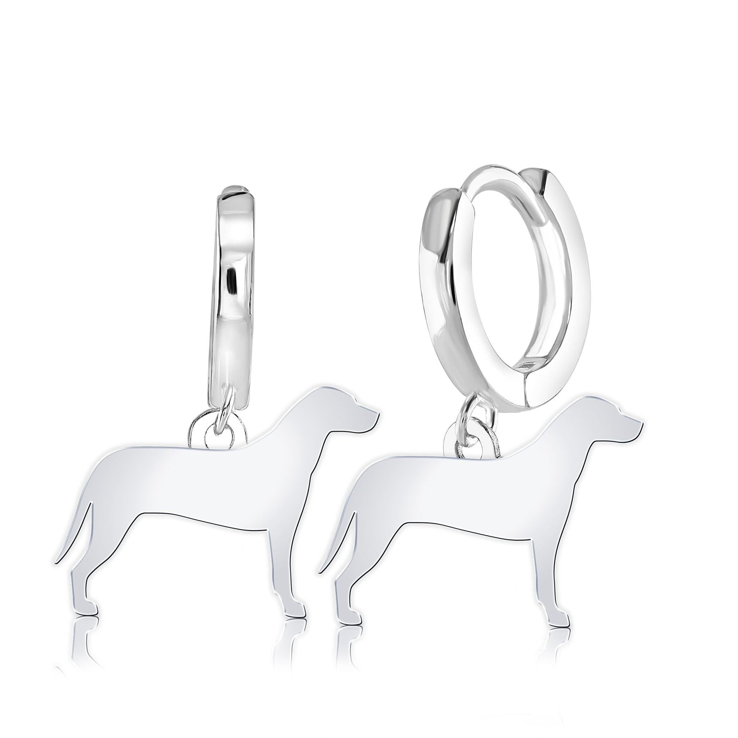 Hamiltonstovare Silhouette Silver Earrings - MYLEE London