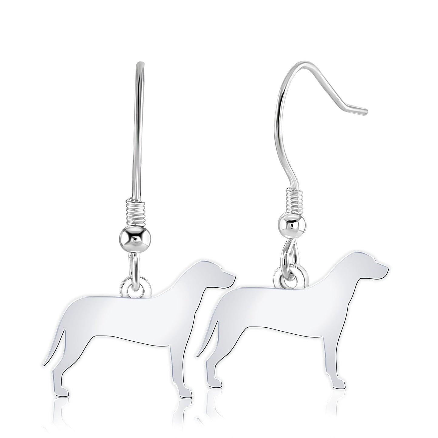 Hamiltonstovare Silhouette Silver Earrings - MYLEE London
