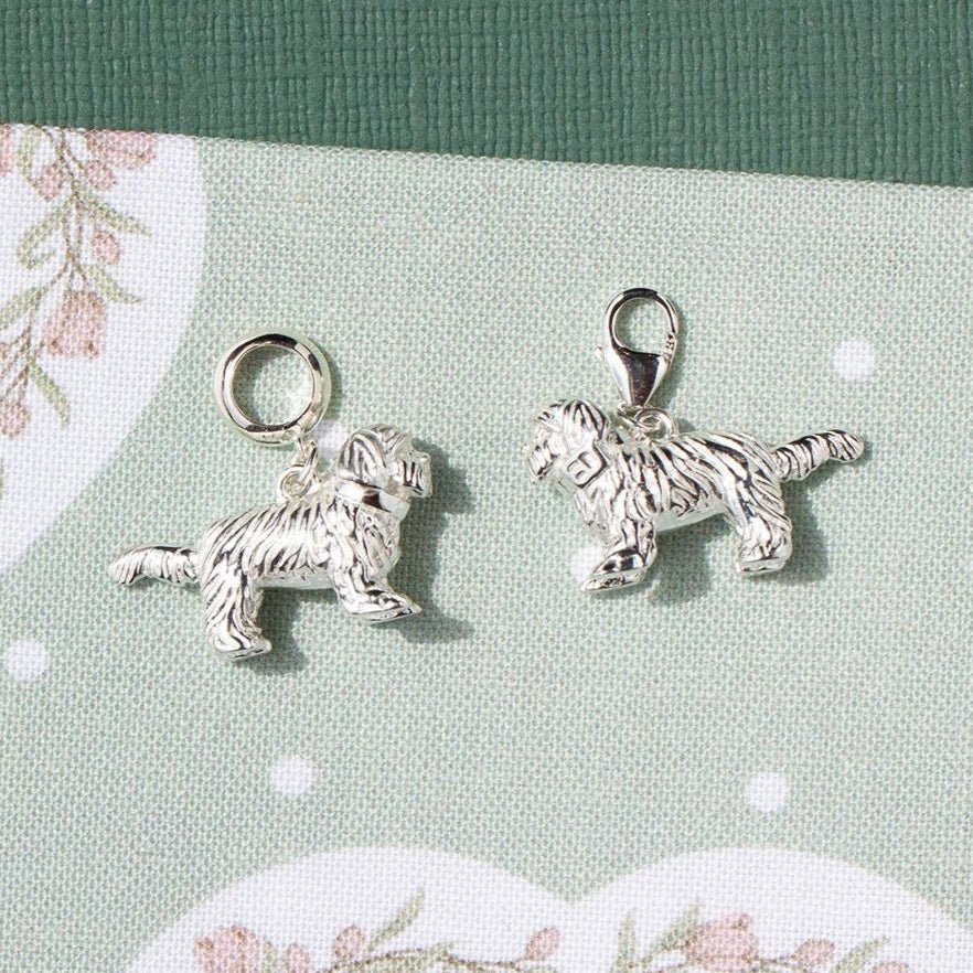 Shih Tzu Silver Charm - MYLEE London