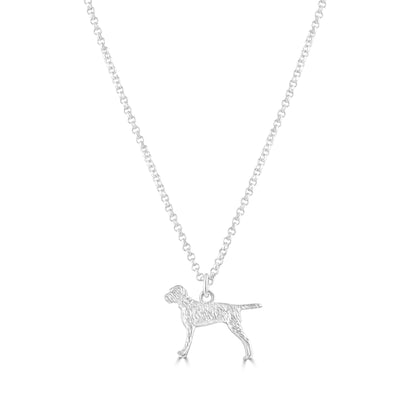 Vizsla Silver Necklace - Personalised