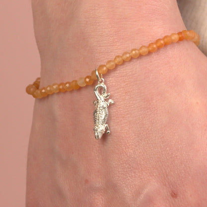 Bearded Dragon Crystal Bracelet - Personalised - MYLEE London