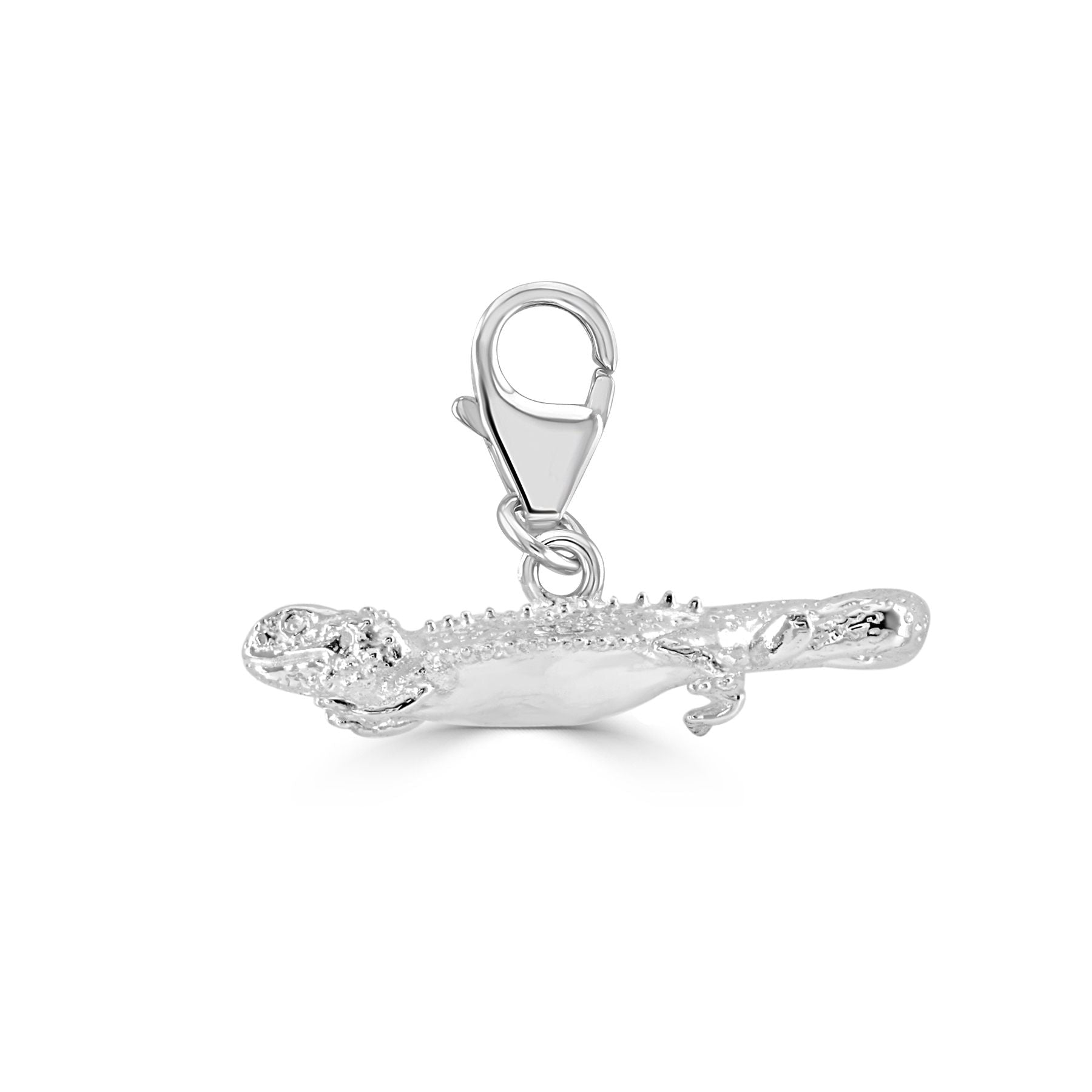 Bearded Dragon Silver Charm - MYLEE London