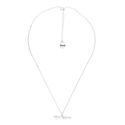 Bearded Dragon Silver Necklace - Personalised - MYLEE London