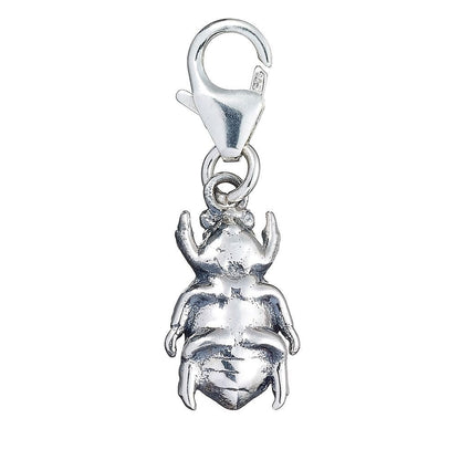 Beetle Silver Charm - MYLEE London