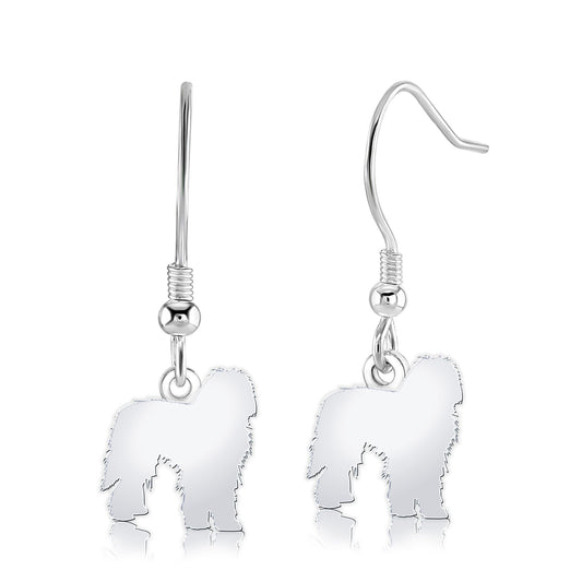Bergamasco Silhouette Silver Earrings - MYLEE London