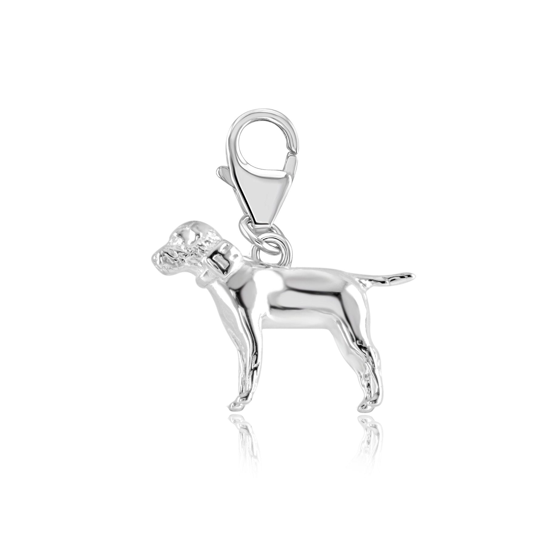 Border Terrier Silver Charm - MYLEE London