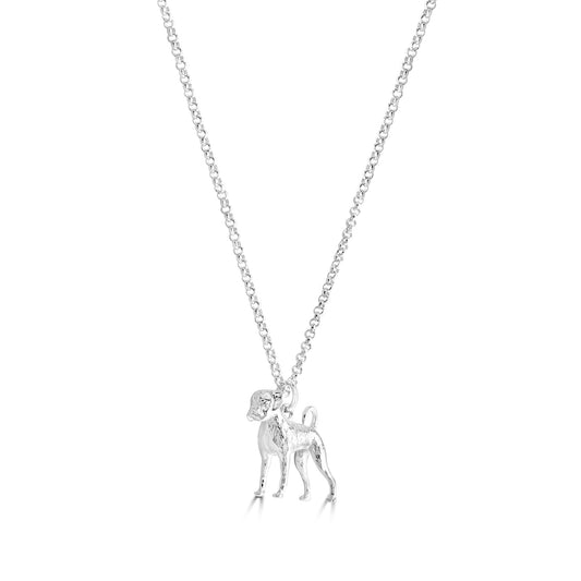 Boxer Silver Necklace - Personalised - MYLEE London