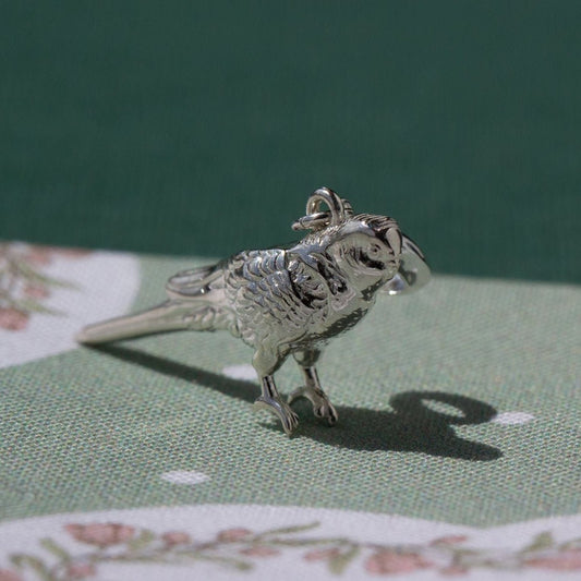Budgie Silver Charm - MYLEE London
