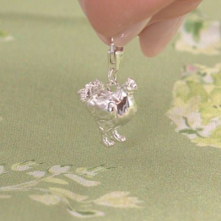 Chicken Silver Charm - MYLEE London