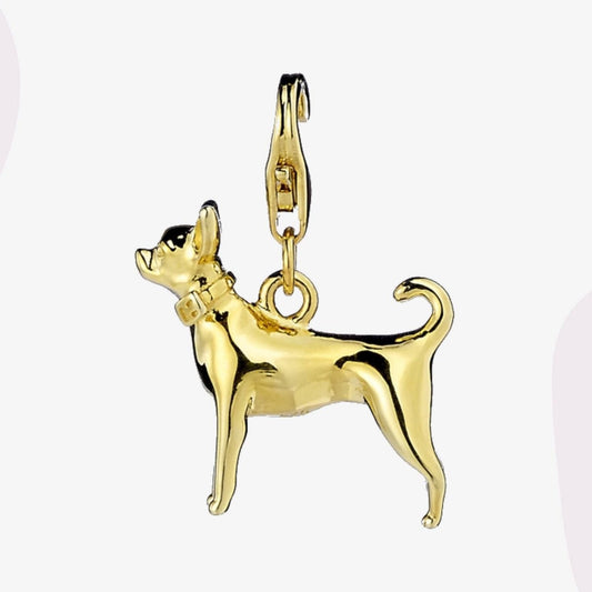 Chihuahua Gold Charm - MYLEE London