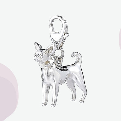 Chihuahua Silver Charm - MYLEE London