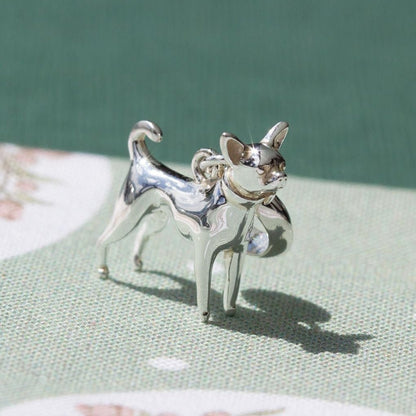 Chihuahua Silver Charm - MYLEE London