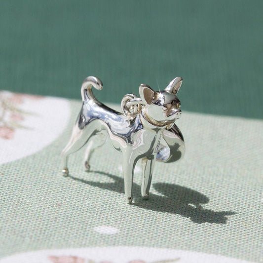 Chihuahua Silver Charm - MYLEE London