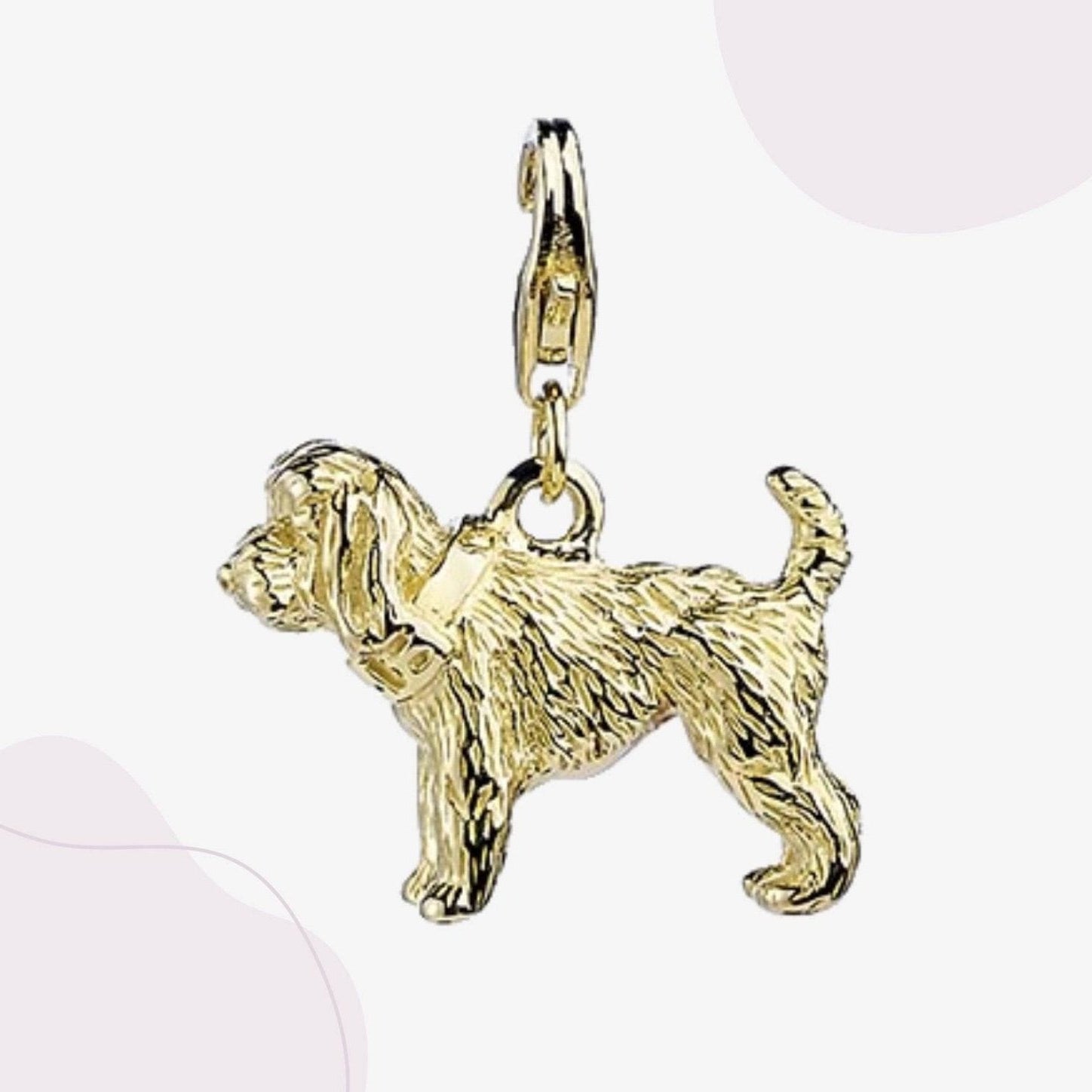 Cockapoo Gold Charm - MYLEE London