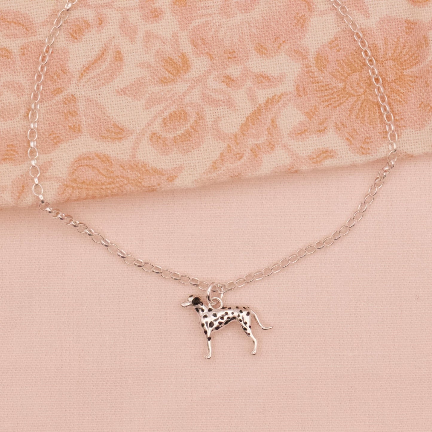 Dalmatian Dainty Chain Bracelet - Personalised - Sterling Silver - MYLEE London