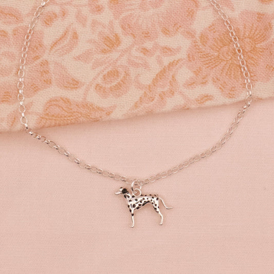 Dalmatian Dainty Chain Bracelet - Personalised - Sterling Silver - MYLEE London