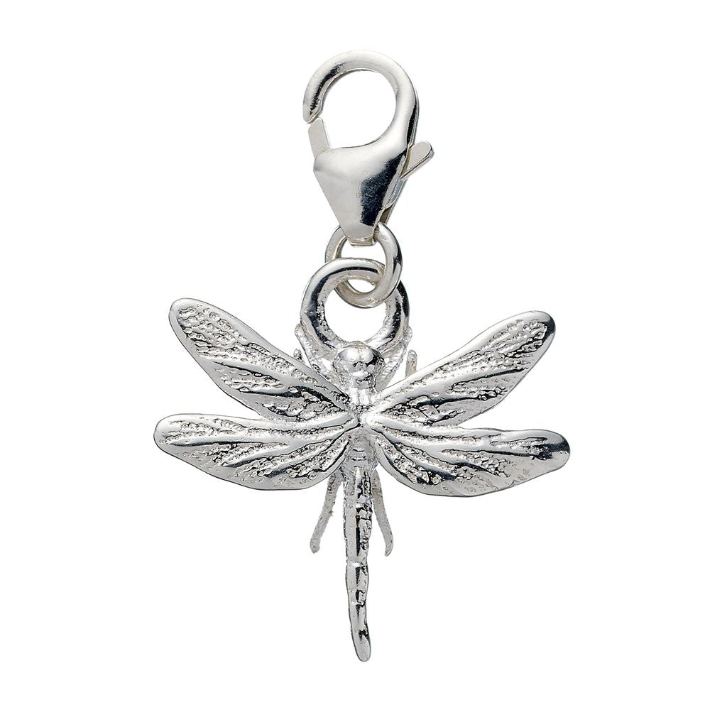 Dragonfly Silver Charm - MYLEE London