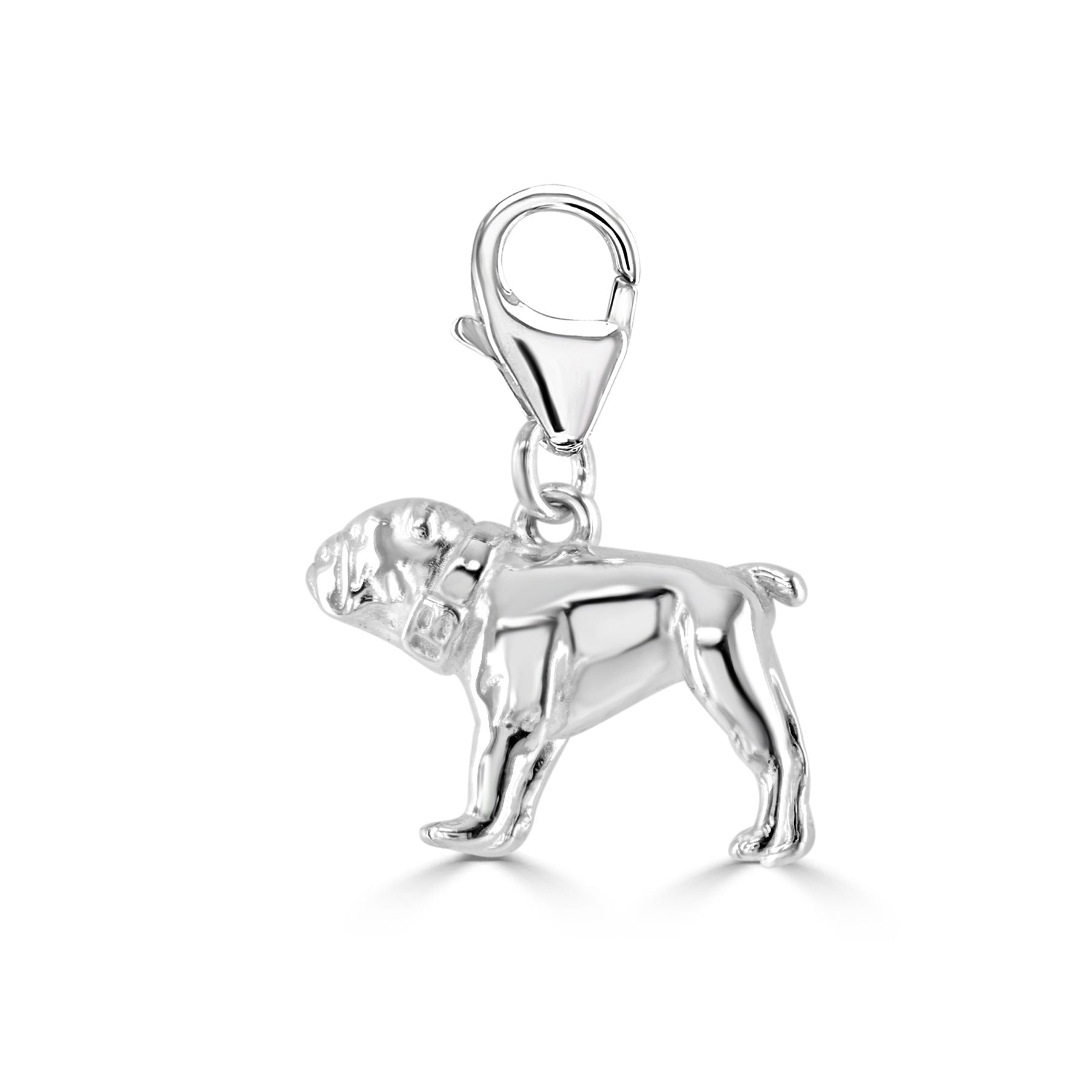 English Bulldog Silver Charm - MYLEE London