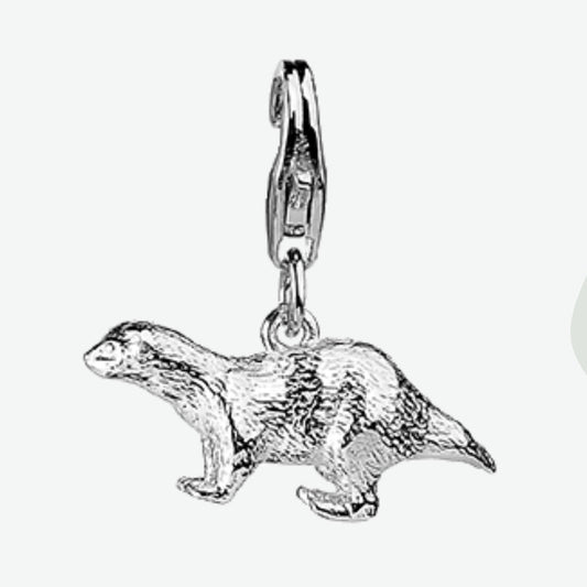 Ferret Silver Charm - MYLEE London