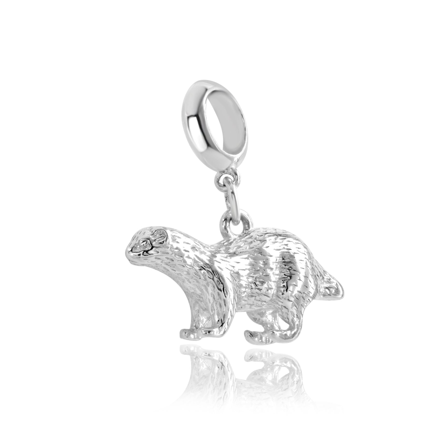 Ferret Silver Charm - MYLEE London