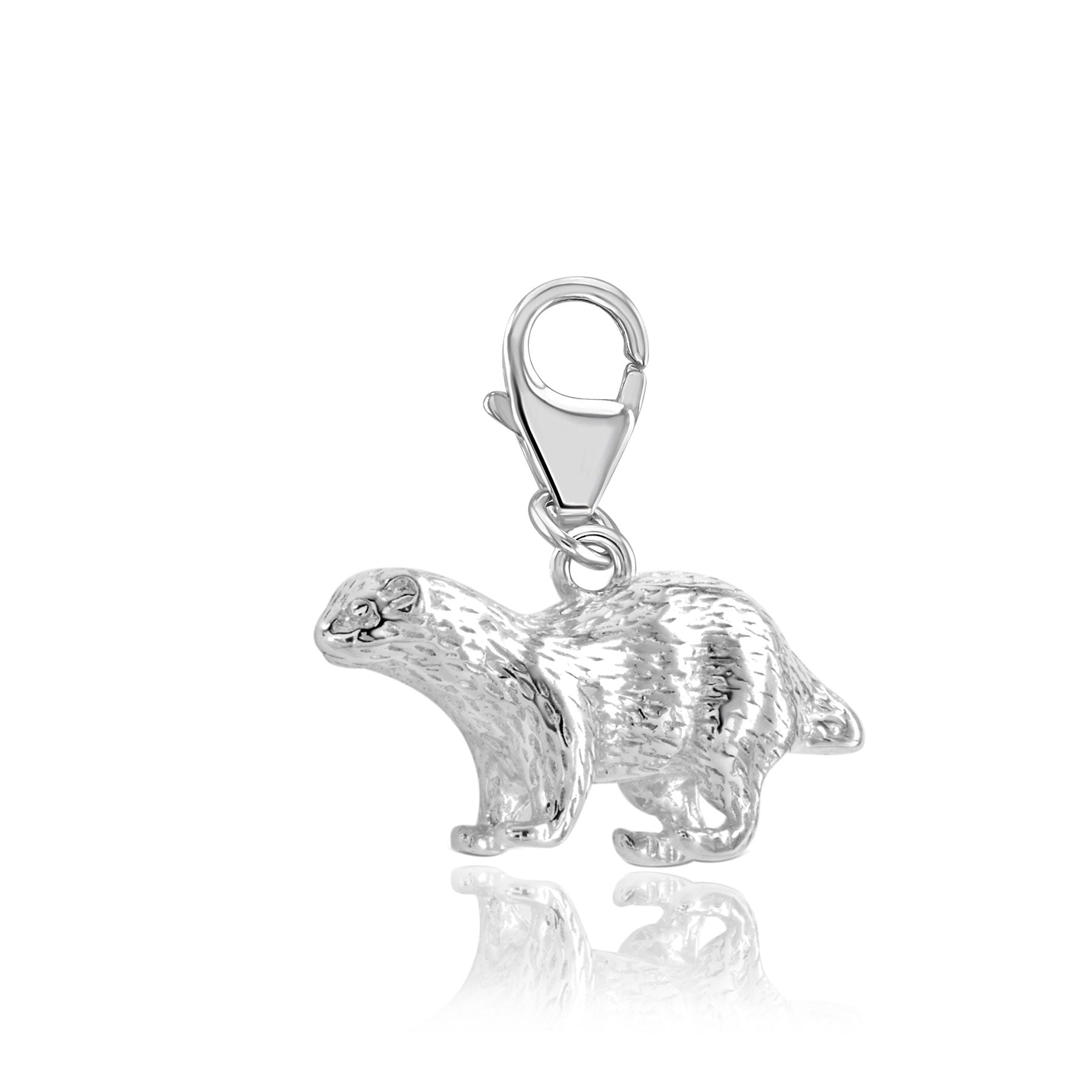 Ferret Silver Charm - MYLEE London