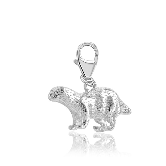 Ferret Silver Charm - MYLEE London