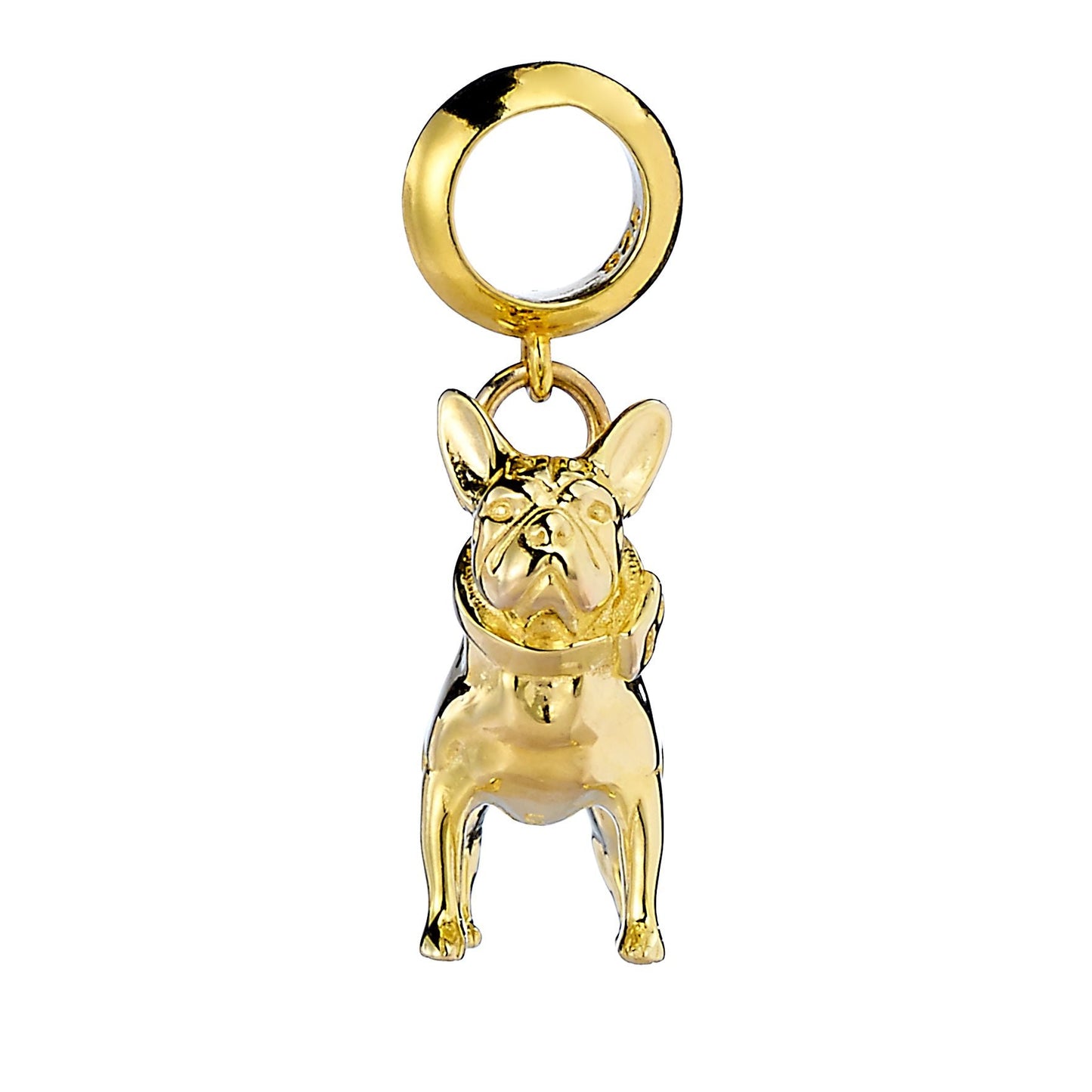 French Bulldog Gold Charm - MYLEE London
