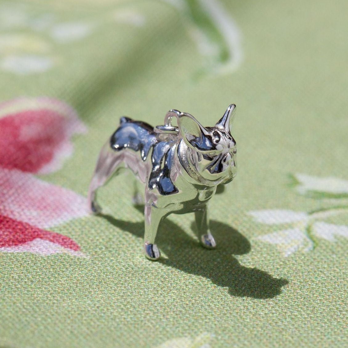 French Bulldog Silver Charm - MYLEE London