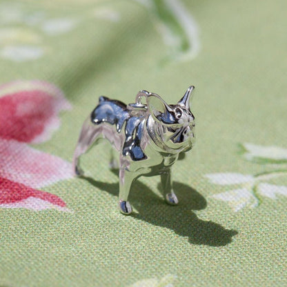 French Bulldog Silver Charm - MYLEE London