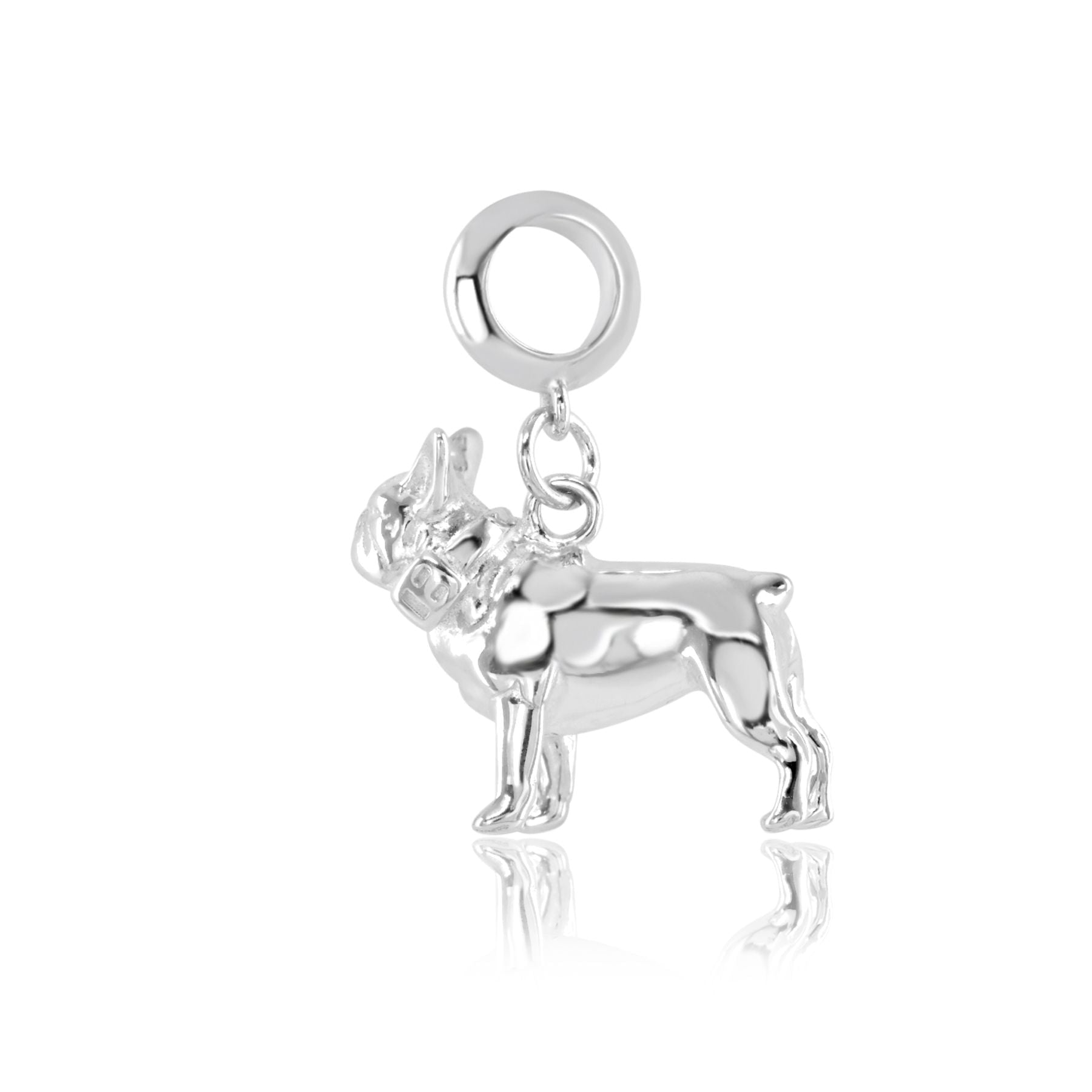 French Bulldog Silver Charm - MYLEE London