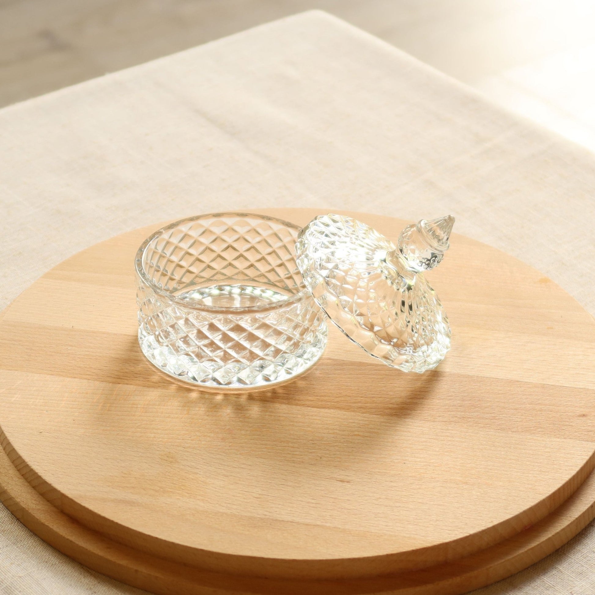 Glass Trinket Jar - MYLEE London