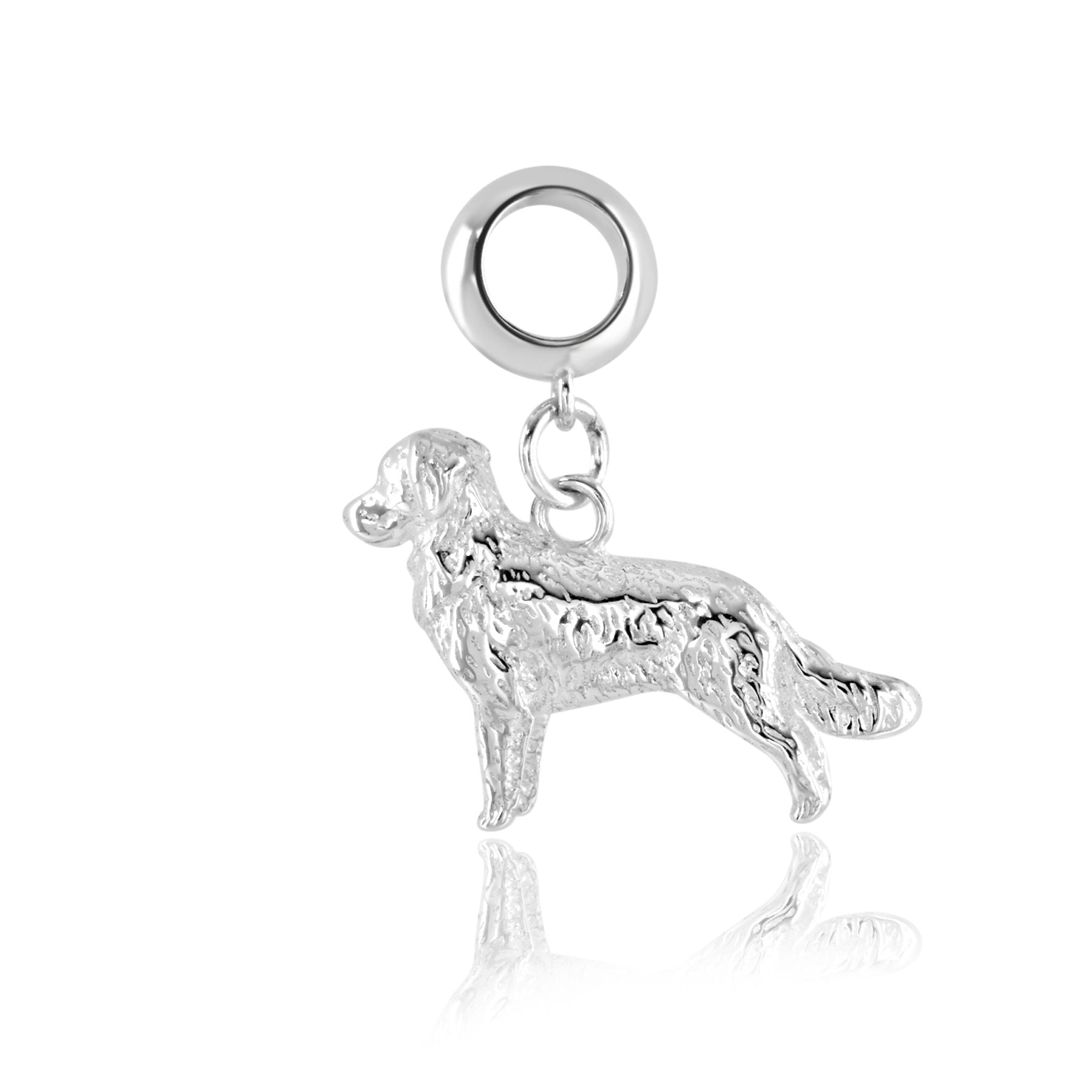Golden Retriever Silver Charm - MYLEE London