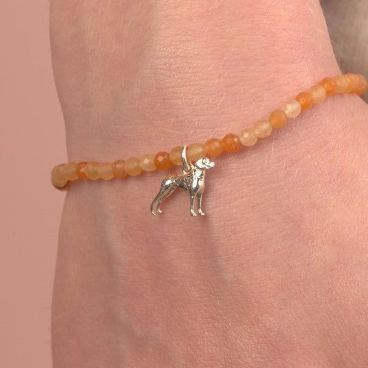 Great Dane Crystal Bracelet - Personalised - MYLEE London