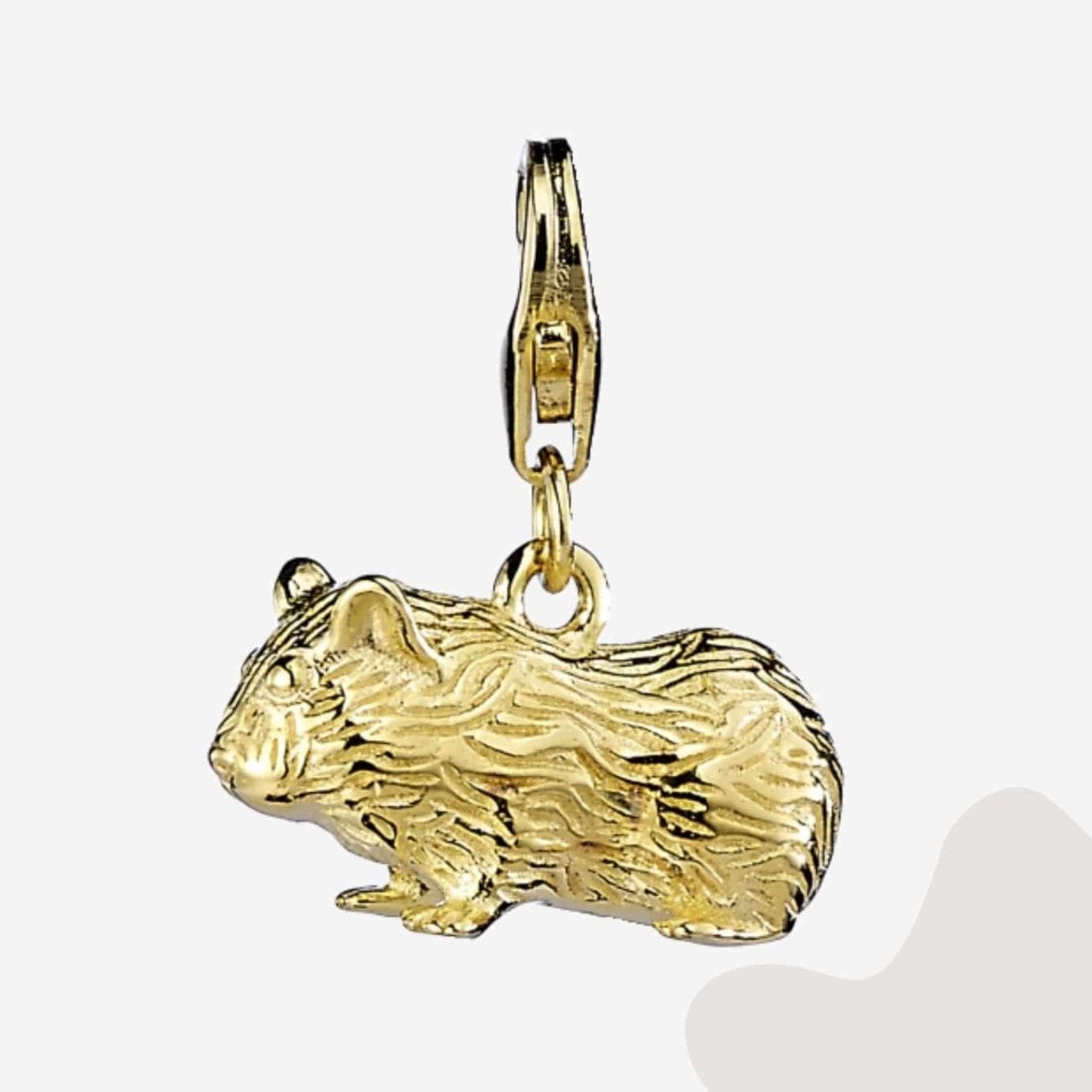 Guinea Pig Gold Charm - MYLEE London