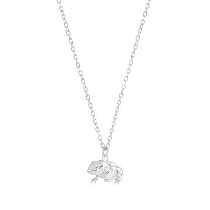 Hamster Silver Necklace - Personalised - MYLEE London