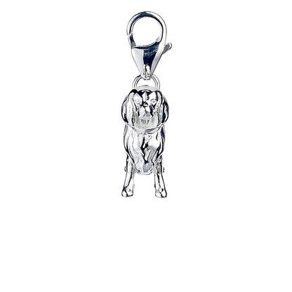 King Charles Spaniel Silver Charm - MYLEE London