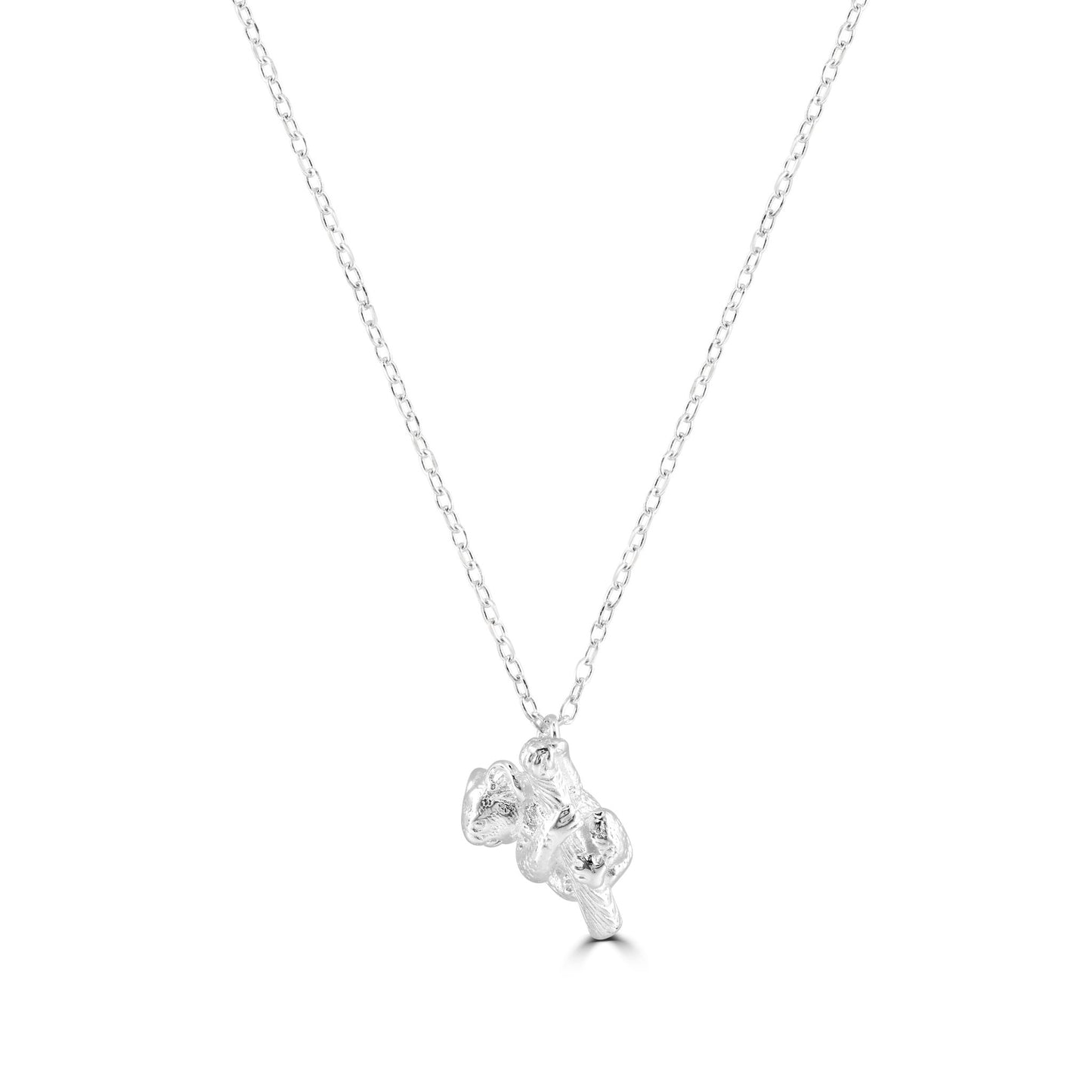 Koala Silver Necklace - Personalised - MYLEE London