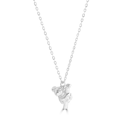 Koala Silver Necklace - Personalised - MYLEE London