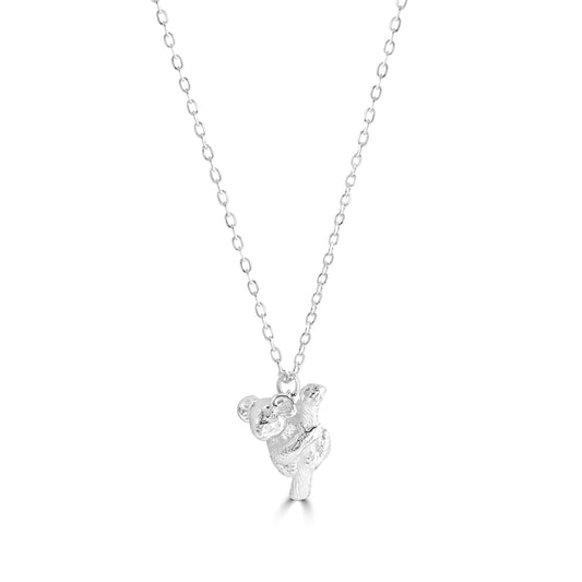 Koala Silver Necklace - Personalised - MYLEE London
