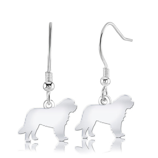 Newfoundland Silhouette Silver Earrings - MYLEE London