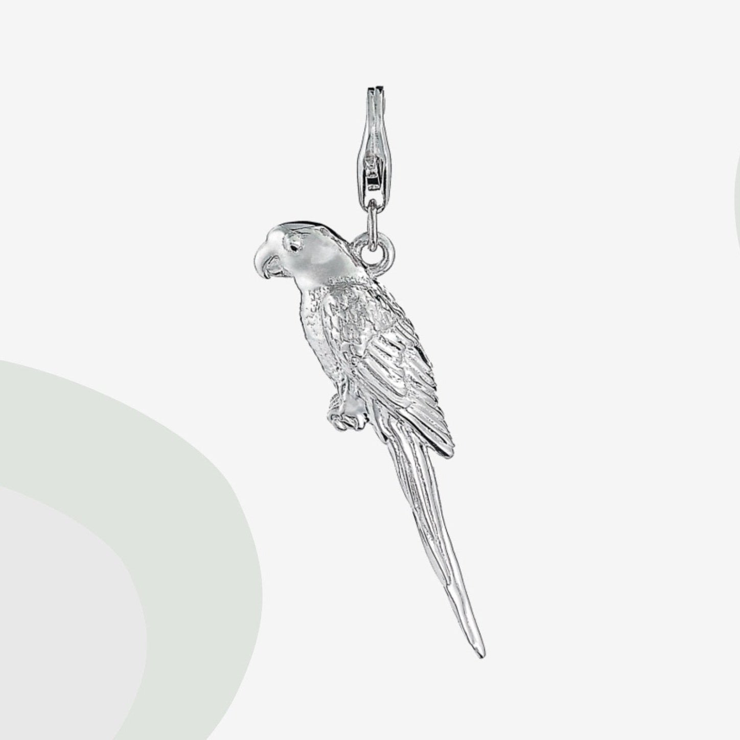 Parrot Silver Charm - MYLEE London