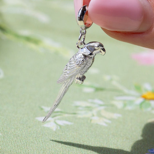 Parrot Silver Charm - MYLEE London