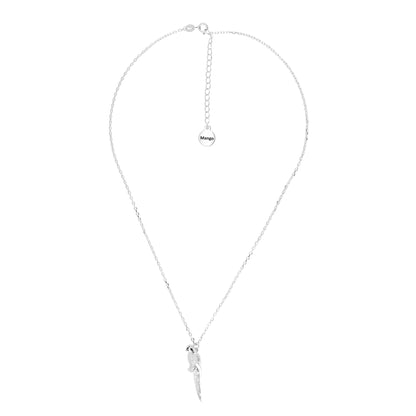 Parrot Silver Necklace - Personalised - MYLEE London