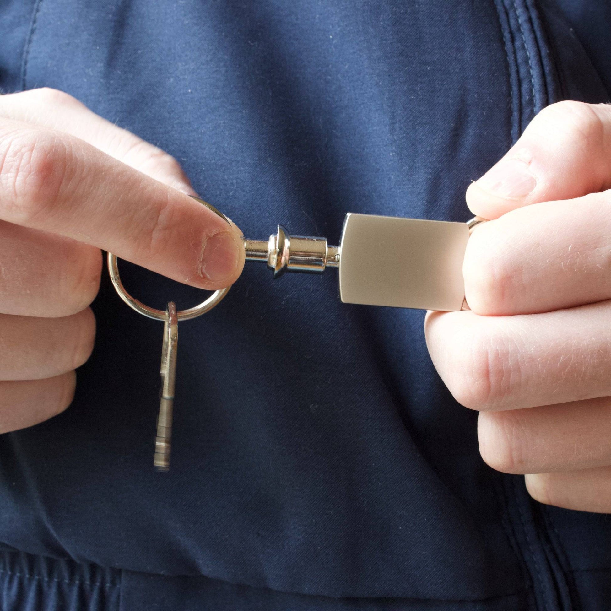 Personalised Detachable Metal Keying - MYLEE London